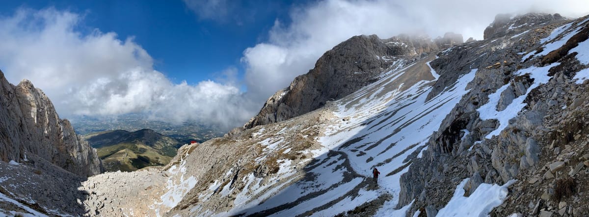 Corso arrampicata su roccia AR1 - 2021 (Gran Sasso d'Italia)
