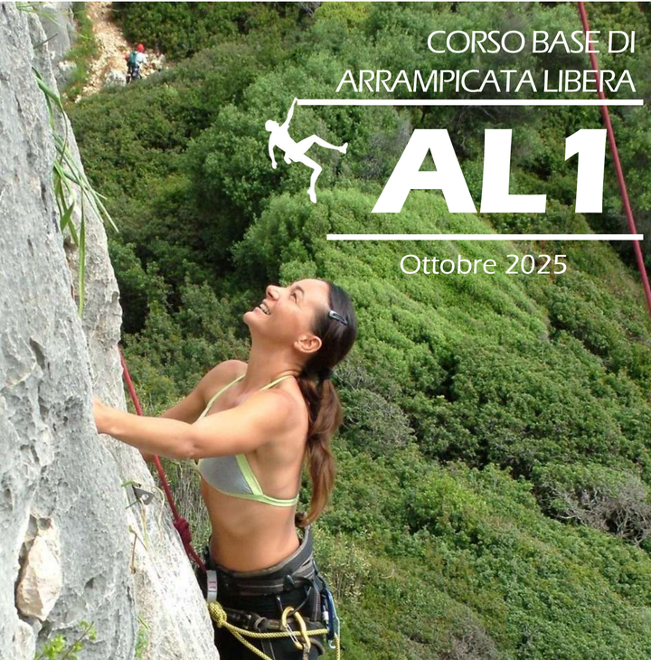 CORSO BASE DI ARRAMPICATA LIBERA (AL1)